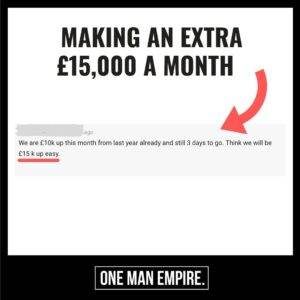 An extra £15,000 a month