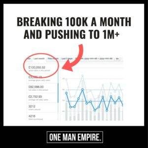 B Breaking 100K a month and pushing to 1m+