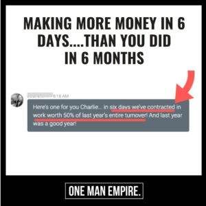 B Making more Money in 6 days....than you did in 6 months