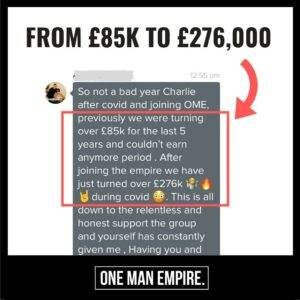 FROM £85K TO £276,000